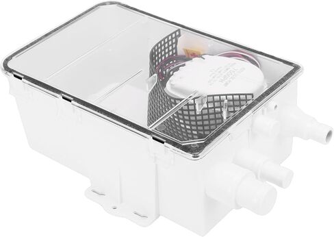 POCREATION Shower Sump Pump, Plastic, 750GPH 24V Multi Inlet Automatic Design for RV and Boat in Saudi Arabia