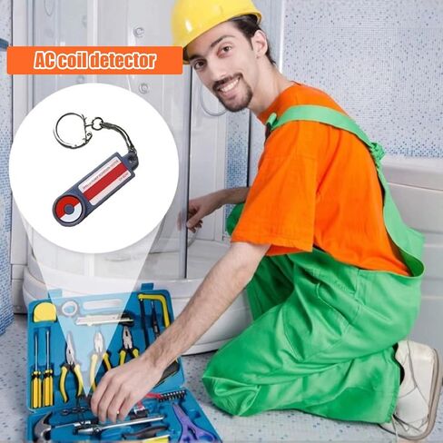 AC Pump Rotation Tester – Coil Tester with Heavy Duty Key Ring | Industrial and Commercial Equipment Diagnostic Tool for Home Appliance Refrigeration Automotive Maintenance Repair in Kuwait