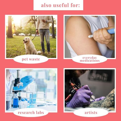 Pack of 100 – 6 x 9 Inch, 2 Mil Thick, Biohazard Clear Bags with Red Biohazard label and Pouch for Documentation – Use in Clinics, Medical Facilities, Health Care Facilities, or Laboratories in Kuwait