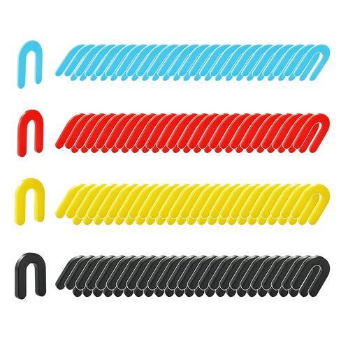 100pcs Tile Spacers, Plastic Shims for Leveling, Horseshoe Shims Spacers to Level Windows, Floors, Toilet, Indoor and Outdoor Use, 1/16, 1/8, 3/16, 1/4 inch in Kuwait