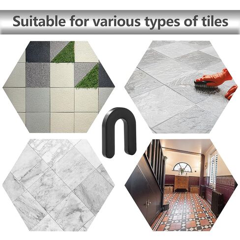 100pcs Tile Spacers, Plastic Shims for Leveling, Horseshoe Shims Spacers to Level Windows, Floors, Toilet, Indoor and Outdoor Use, 1/16, 1/8, 3/16, 1/4 inch in Kuwait