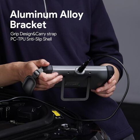 DEPSTECH DS700SE Triple Lens Endoscope Camera with Lights: 7'' IPS Screen and 16.5FT Flexible Cable Inspection Snake Camera, Industrial Borescope with Video and Sound Recording for Auto, Sewer, Pipe in Kuwait