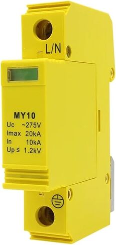 UL MY10 AC SPD 10KA-20KA1P~275V Withstand Capability Strong Surge Protector Protection Arrester in Saudi Arabia