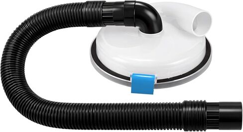 Dust Separator - High-Efficiency Cyclone Dust Separator, Low-Profile Dust Separator for Standard 5 Gallon Buckets, Wet & Dry Debris, Includes 90° Elbows & 2-1/2" Hose in Kuwait