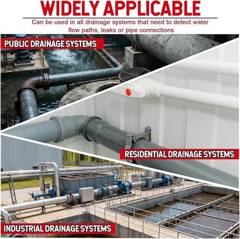 Water Tracing Dye, Oil Leak Dye Coolant Leak dyes Fast and Accurate High Concentration and Stability High-Contrast Visualization for Swimming Pool Spa Pipes Roof, 100ml Red in Kuwait