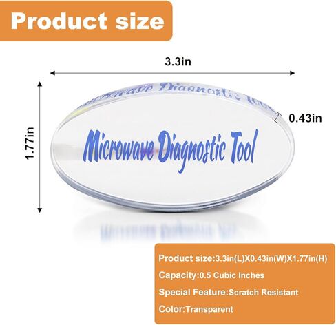 4750 Microwave Diagnostic Tool - Microwave oven safety tester for Home/Commercial Microwave Oven Inspection (Circle) in Saudi Arabia