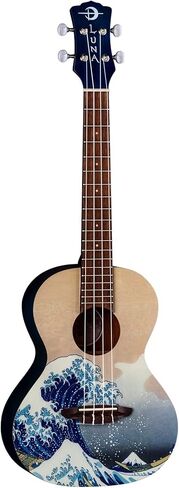 Luna Great Wave Tenor Ukulele - Great Wave Graphic in Kuwait