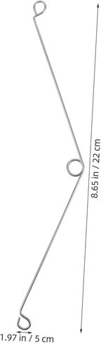 Stainless Steel Torsion Spring Recessed Light Clips 20pcs Lighting Accessories for Downlights Easy to Install Compatible Retrofit Cans and Ceiling Lights in Saudi Arabia