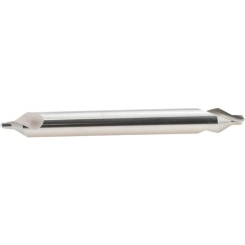 Combo Drill & Countersink, #7, High Speed Steel, 5/8" Body Dia, 1/4" Point Dia, 118°, Bright Polished Finish, 1/4" Point Length, 6" OAL in Saudi Arabia
