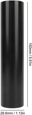 Spacer for 28.6mm Forks – Aluminum Alloy Stem Spacer for Handlebar Height Adjustment, Compatible with Mountain & Road Bikes (Black, 150mm/5.91in)‌ in Kuwait