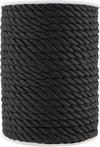 Mandala Crafts Red Twisted Cord Rope الحبل المزخرف للحرف اليدوية - الحبل الأحمر مضفر - الحبل الملتوي تقليم للمفروش in Kuwait