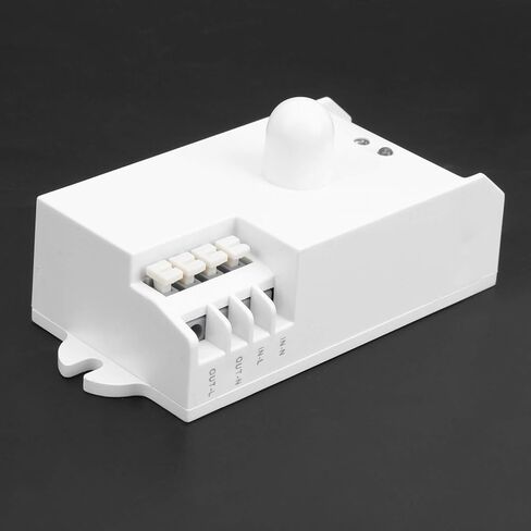 5.8GHz Microwave Motion Sensor Switch TDL1911 Automatic Light Control AC85250V Adjustable Induction Range 216m for Home Office Warehouse Security Lighting System in Saudi Arabia