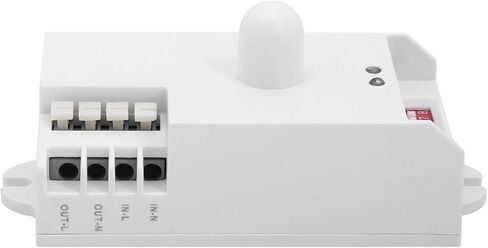5.8GHz Microwave Motion Sensor Switch TDL1911 Automatic Light Control AC85250V Adjustable Induction Range 216m for Home Office Warehouse Security Lighting System in Saudi Arabia
