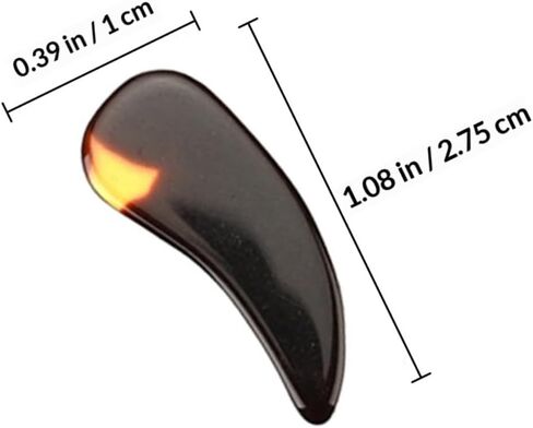 Garneck 8pcs Guzheng Finger Nail Covers Size L, Sturdy Instrument Finger Picks for Chinese Zither, Protective Guzheng Supplies for Playing Folk Stringed Instruments in Kuwait