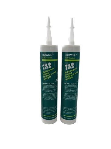 DOWSIL 732 Multi-Purpose Sealant Silicone Clear 10 oz (2-Pack) in Kuwait