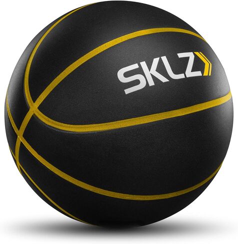 كرة السلة SKLZ Bashhhketball Pro الصامتة - الحجم الرسمي 7 كرة سلة رغوية، كرة تدريب داخلية مقاس 29.5 بوصة مع ارتداد حقيقي، مراوغة هادئة، بناء متين، وقنوات قبضة حقيقية in Saudi Arabia