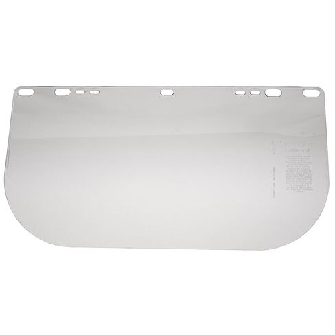 Jackson Safety Faceshield Window for Jackson Safety Headgear, 8" x 15.5" x 0.04", PETG, Unbound, Clear (Case of 12), 29104 in Saudi Arabia