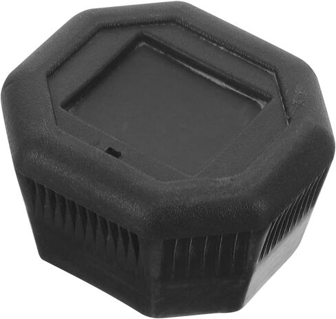 غطاء نهاية مضرب التنس Mipcase: غطاء مقبض مضرب تنس بلاستيكي غير قابل للانزلاق لتعزيز التحكم والثبات (أسود) in Saudi Arabia
