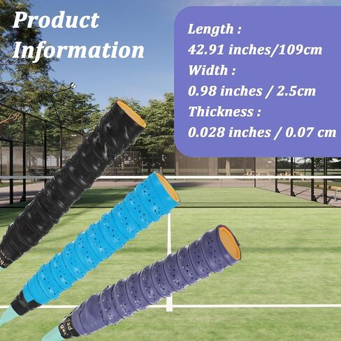6PCS Pickleball Overgrip Absorbent & Non-Slip Pickleball Paddle Grip Tape Replacement, Soft and Durable Overgrips Wrap for Pickleballs Tennis Badminton Squash Padel Racket in Saudi Arabia