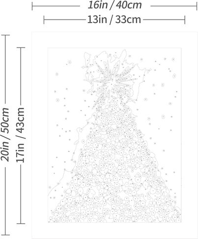 4 حزمة طلاء كبير من أرقام مجموعة أرقام للبالغين المبتدئين 16x20in ، وحيوانات البحر في المحيط لطيف الطلاء حسب الرقم للأطفال ، والرسم الأكريلي السهل بالأرقام القماشية بدون إطار in Kuwait