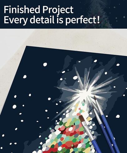 4 حزمة طلاء كبير من أرقام مجموعة أرقام للبالغين المبتدئين 16x20in ، وحيوانات البحر في المحيط لطيف الطلاء حسب الرقم للأطفال ، والرسم الأكريلي السهل بالأرقام القماشية بدون إطار in Kuwait