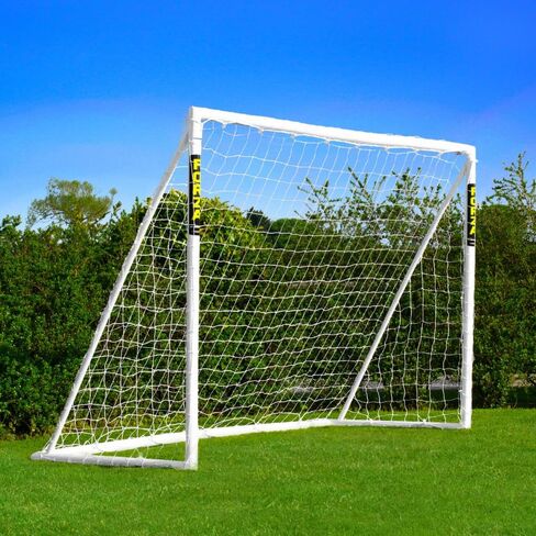 هدف كرة القدم فورزا 8 × 6 قدم - الأهداف رقم 1 في الفناء الخلفي في العالم! | صناعة بريطانية 100%، إعداد لمدة 4 دقائق، قائم مرمى غير قابل للكسر + حزمة الهدف والكرة - اشترِ FORZA، العب إلى الأبد! in Kuwait