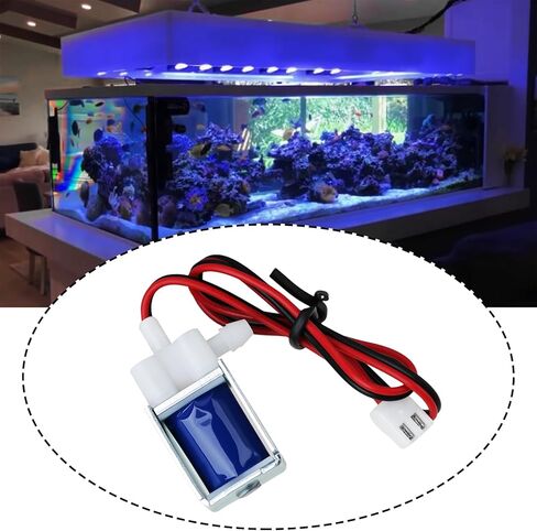 2x Micro Mini DC 5V-6V Electric Solenoid Valve Normally Closed 2-Way Air and Water Valve in Kuwait