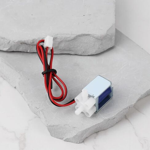 2x Micro Mini DC 5V-6V Electric Solenoid Valve Normally Closed 2-Way Air and Water Valve in Kuwait