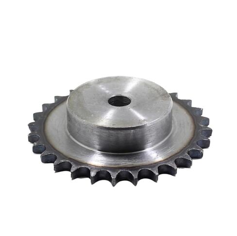 ترس ترس محرك فولاذي شديد التحمل 06B 28 سن إلى 50 ترس سلسلة عجلة ضرس صناعي A3 فولاذ مناسب لمسافة الأسطوانة 9.525 مم (50 سنًا) in Kuwait