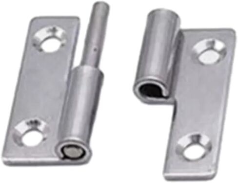Detachable Hinge 2/2.5/3/4 Inch Stainless Steel Flag Shape for Joint Removable Hardware 1Pcs(2 inch Left) in Kuwait