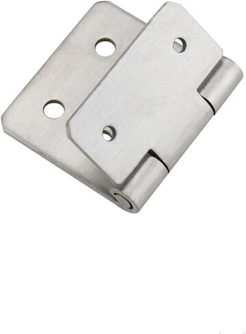 304 Stainless Steel Asymmetric Folding Hinge Industrial Cabinet Door Equipment Box 1Pcs(65.5x46mm) in Kuwait