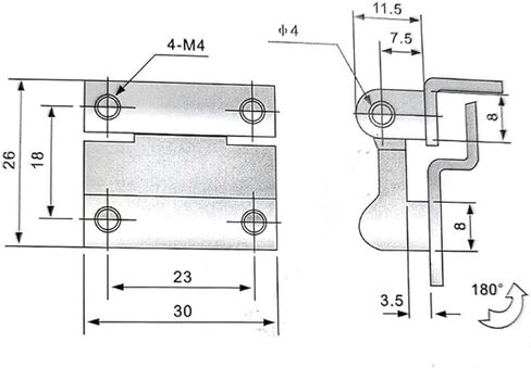 CL234 صندوق توزيع مفصلي لخزانة الشبكة باللون الأسود باب صناعي 1 قطعة in Kuwait