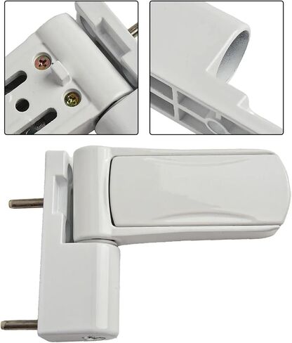 Aluminum Profile Adjustable Door Flag Hinge 3D Mute Buffer for Multidirectional Adjustment 1Pcs in Kuwait