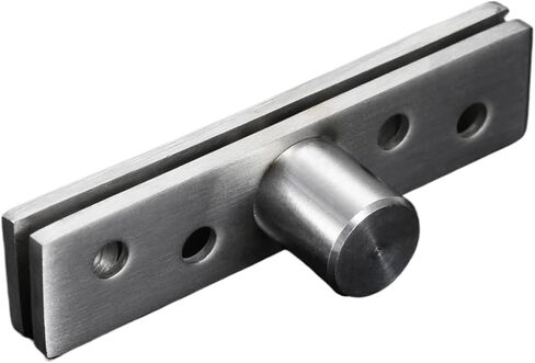 مفصل محوري للباب يدور 360 درجة لأعلى ولأسفل موقع عمود أبواب مخفية بمفصلات 73/95 مم فضي 1 قطعة (M) in Kuwait