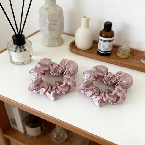 2PCS Yoga Mat Scrunchie,Yoga Mat Strap Band,Yoga Scrunchie For Mat,Durable Stretchable Stylish Yoga Mat Strap (Mat Not Included),Soft Fabric Fits All Slim Mats in Kuwait