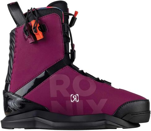 Ronix Rise Intuition Women's Wakeboard Bindings 2026 [Merlot/Peach], Women's 8 in Saudi Arabia