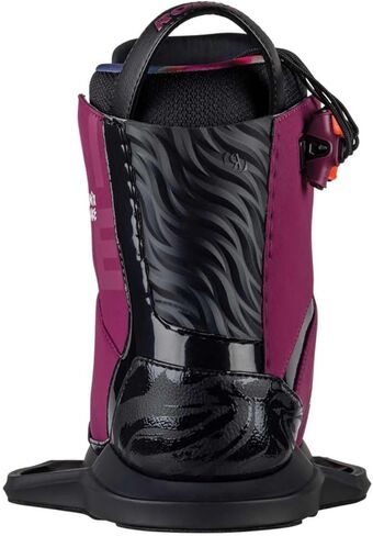 Ronix Rise Intuition Women's Wakeboard Bindings 2026 [Merlot/Peach], Women's 8 in Saudi Arabia