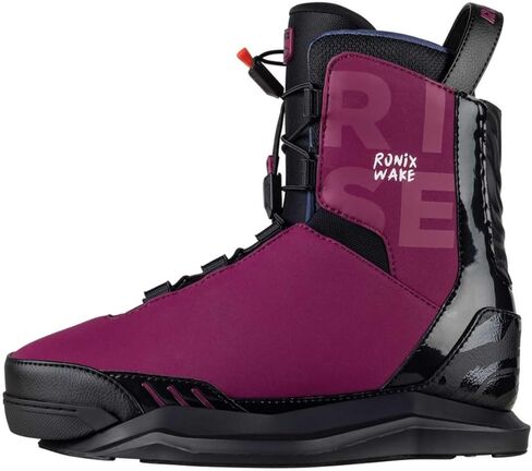 Ronix Rise Intuition Women's Wakeboard Bindings 2026 [Merlot/Peach], Women's 8 in Saudi Arabia