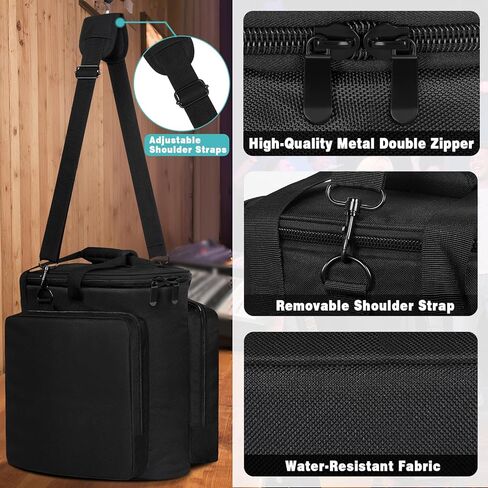 Carrying Bag Travel Case Compatible with Bose S1 Pro/Bose S1 Pro+ Portable Bluetooth Speaker Cover, Storage Case with Shoulder Strap&Accessory Pocket for Microphone,Charger,Cable,Accessories in Kuwait