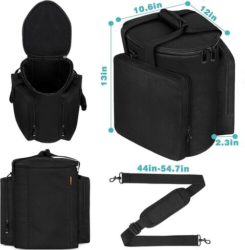 Carrying Bag Travel Case Compatible with Bose S1 Pro/Bose S1 Pro+ Portable Bluetooth Speaker Cover, Storage Case with Shoulder Strap&Accessory Pocket for Microphone,Charger,Cable,Accessories in Kuwait