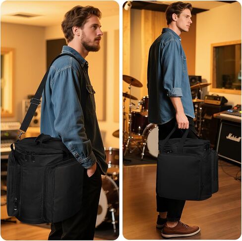 Carrying Bag Travel Case Compatible with Bose S1 Pro/Bose S1 Pro+ Portable Bluetooth Speaker Cover, Storage Case with Shoulder Strap&Accessory Pocket for Microphone,Charger,Cable,Accessories in Kuwait