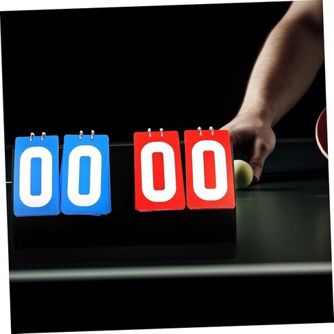 Kisangel Flip Scoreboard Score Keeper Portable Score Board Wrestling Scoreboard for Basketball Accessories in Saudi Arabia