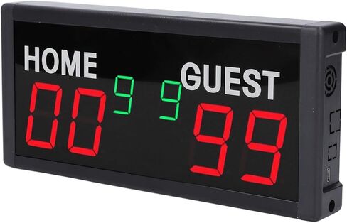 LED Digital Scoreboard, Portable Aluminum Alloy Electronic Score Keeper, Bluetooth APP Control Scoreboard for Basketball, Football, Tennis, Badminton & Table Tennis Indoor Sports in Kuwait