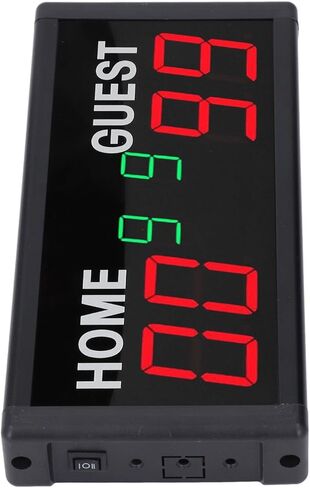 LED Digital Scoreboard, Portable Aluminum Alloy Electronic Score Keeper, Bluetooth APP Control Scoreboard for Basketball, Football, Tennis, Badminton & Table Tennis Indoor Sports in Kuwait