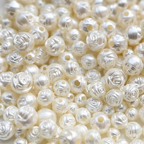 950pcs حبات لؤلؤة متنوعة للسوار ، سحر راتنجات مسطحة لطيف للزخارف المصنوعة بالتجميد ، حبات سحر الهاتف DIY ، حبات جمالية فريدة من نوعها للحرف اليدوية in Kuwait
