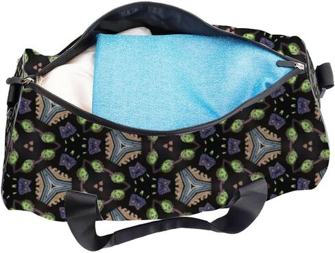 Abstract Art Print Stain-Resistant Gym Duffle Bag For Men Women Oxford Tote Bags Adjustable Shoulder Strap, Convertible Carry Backpack Cute Gym Bag For Women Carry On Cheer Backpack in Kuwait