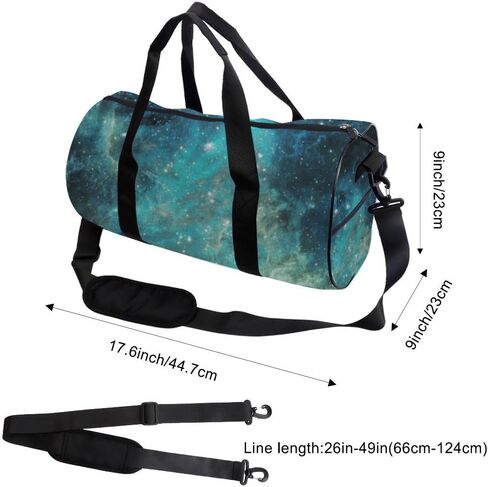 Clustered Star Formation Stain-Resistant Womens Bag Oxford Tote Bags Adjustable Shoulder Strap, Convertible Carry Backpack Girly Gym Bag For Overnight Hiking Gym Backpack For Women in Kuwait
