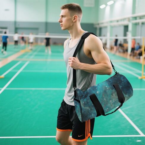 Clustered Star Formation Stain-Resistant Womens Bag Oxford Tote Bags Adjustable Shoulder Strap, Convertible Carry Backpack Girly Gym Bag For Overnight Hiking Gym Backpack For Women in Kuwait