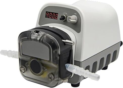 High Flow Peristaltic Pump, Liquid Dosing Pump 1500ml/min, 0.1-400 RPM Intelligent Variable Speed, Stepper Motor, 3 Rotors, 7.9mm X 11.1mm (IDxOD) in Kuwait