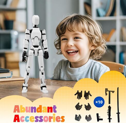 【التجميع مطلوب 】【 ترقية درع الكتف】 10pcs شخصيات محظوظة 13 ، شخصيات تيتان 13 ، شخصيات ، متحركة متعددة المفصلات ， مع 3 أشكال يدوية ، 4 أسلحة (10pcs) in Kuwait